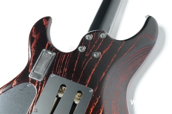 JA-STER Custom - Metallic Red to Yellow on Black Background